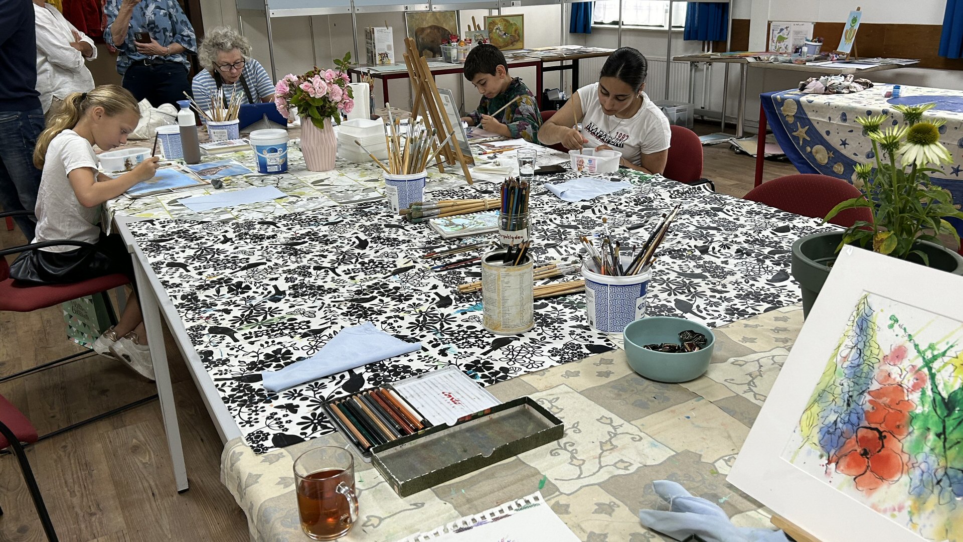 Veel animo voor workshops Schager Kunstkring