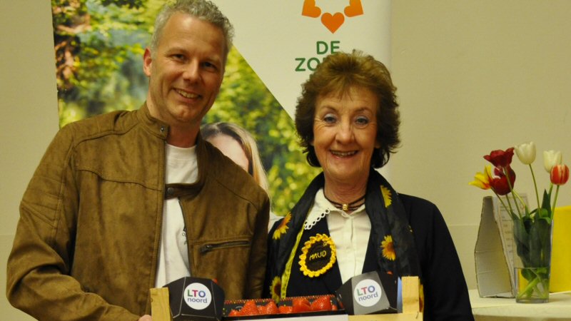 De Zonnebloem krijgt 125 doosjes aardbeien