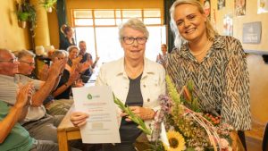 Schager Compliment voor Ans van der Linden