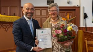 Schager compliment voor Truus Folkertsma
