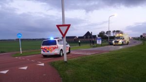 Fietser aangereden vlak voor Schoorldam