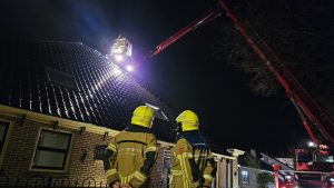 Schoorsteenbrandje in Dirkshorn