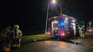 Schoorsteenbrand in Dirkshorn