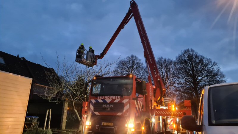 Schoorsteenbrand Leeuwerikstraat