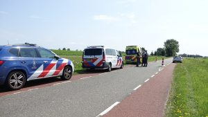 Vliegje velt scooterrijder in Breezand