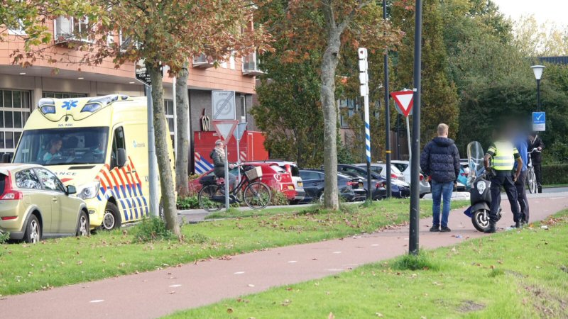 Scooterrijder gewond