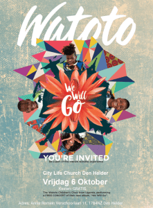Watoto Kinderkoor speelt gloednieuw album in City Life Church Den Helder