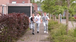Jongeren op de vlucht tijdens De Hunt