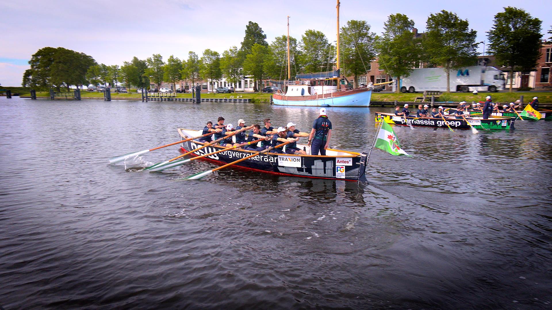 Video: Roeiers in Herstel beginnen aan uitdagende tocht van Den Helder naar Rotterdam