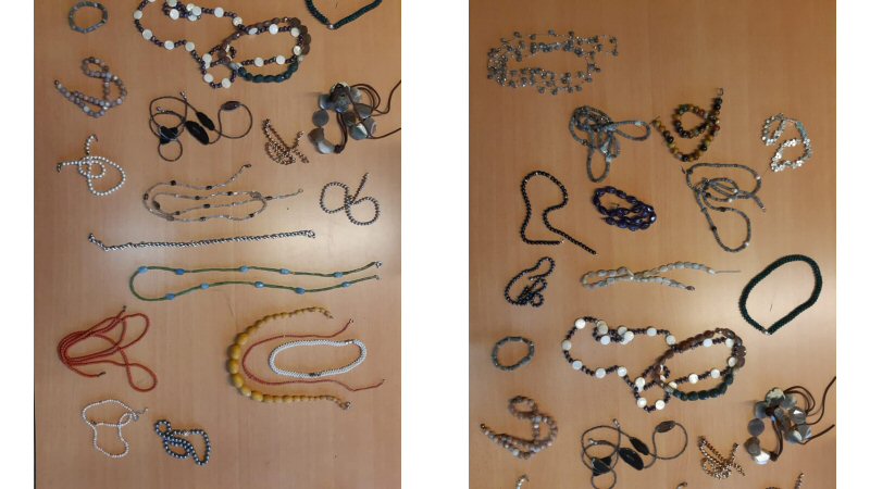 Sieraden gevonden langs N9