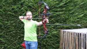 Schot in de roos door Sil Pater