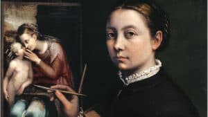 Kunstlezing over schilderes Sofonisba Anguissola in School 7