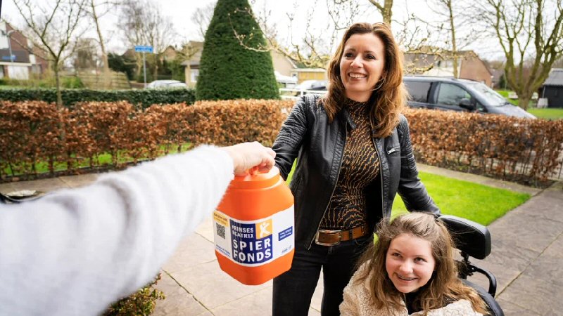 Collectanten spierfonds halen mooi bedrag op