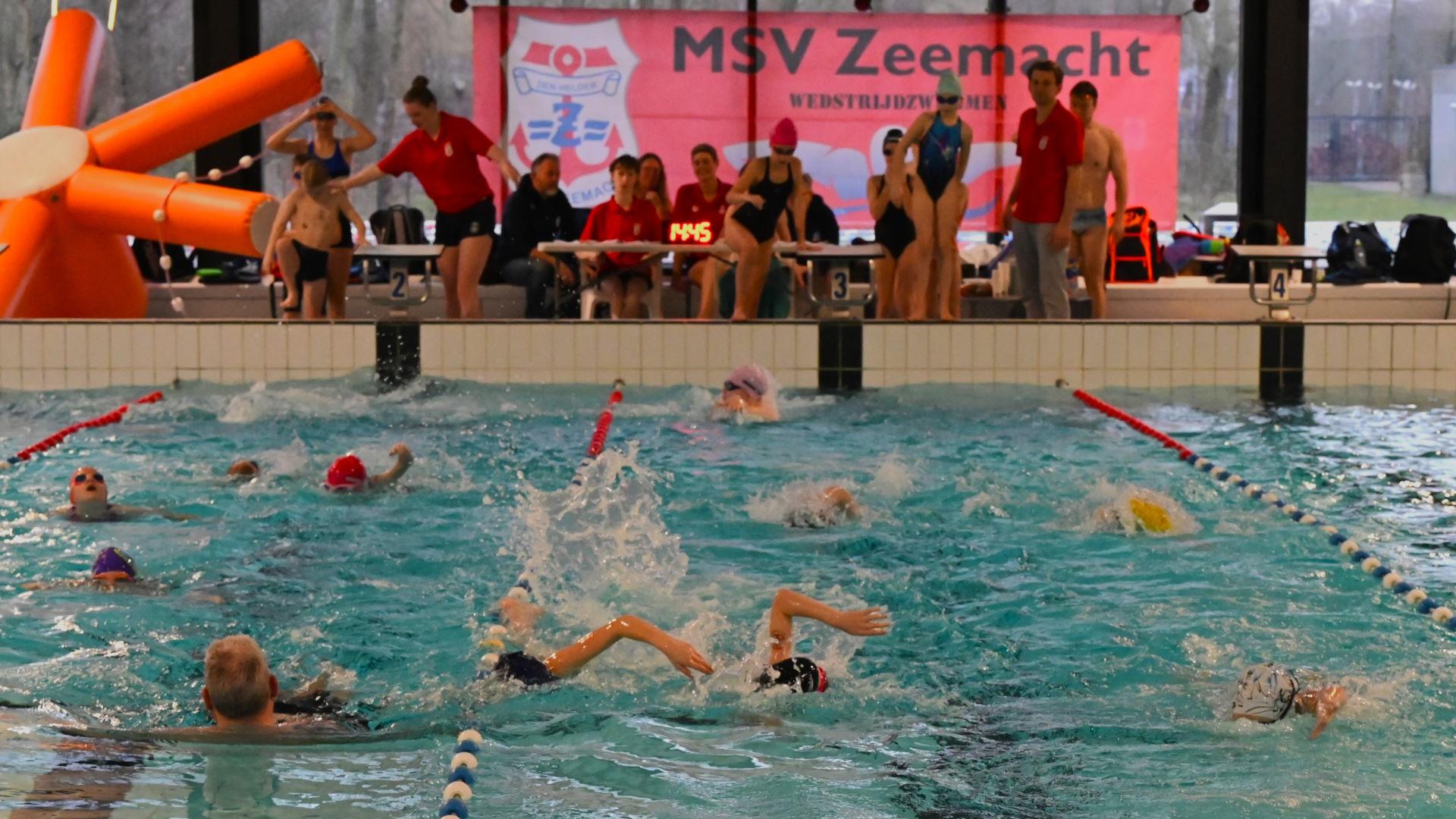 Geslaagde weekend sponsorzwemmen bij MSV Zeemacht