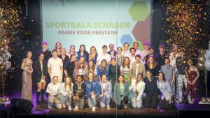 Sporters Schagen in het zonnetje gezet