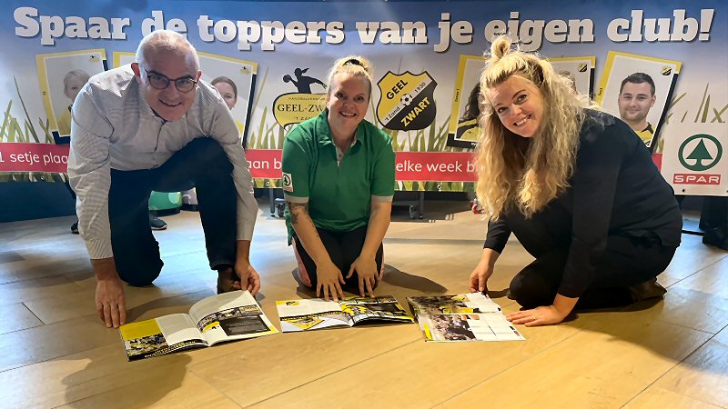 Sportplaatjesactie Geel-Zwart