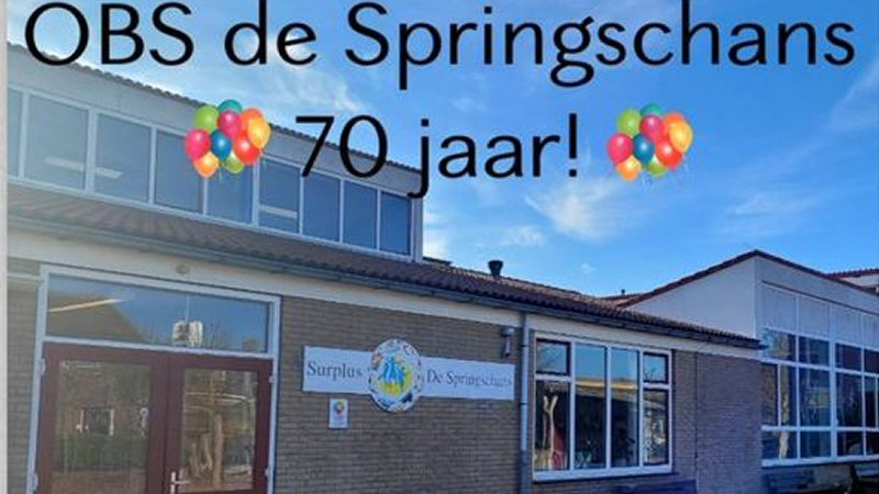 OBS de Springschans in Petten bestaat 70 jaar