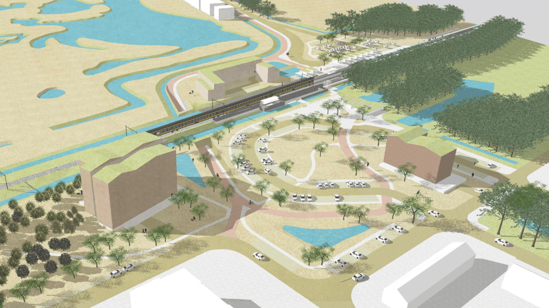 Gemeenteraad Den Helder akkoord met plan voor zestig woningen en fietstunnel bij station Zuid