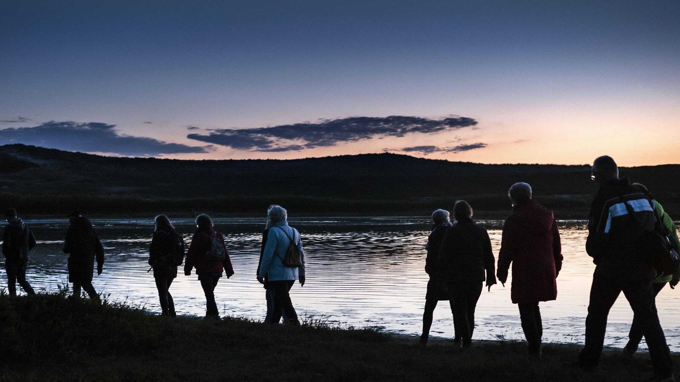 Wandeling door de Noordduinen bij Den Helder tijdens de Nacht van de Nacht