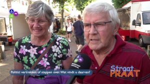 Wat vindt u van de leegloop in de politiek