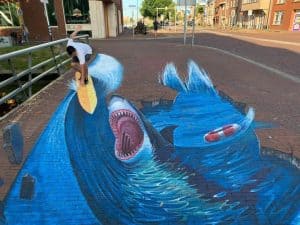 3D Street Art keert terug naar Den Helder