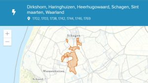 Lange stroomstoring in regio Schagen