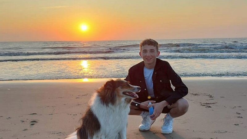 Dierenvriend Sven zamelt geld in