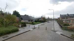 Paaltjes van noord naar zuid