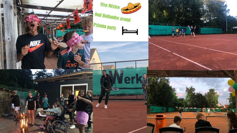 Geslaagde feestavonden jonge tennissers
