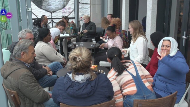 Taalcafé voor nieuwe Nederlanders
