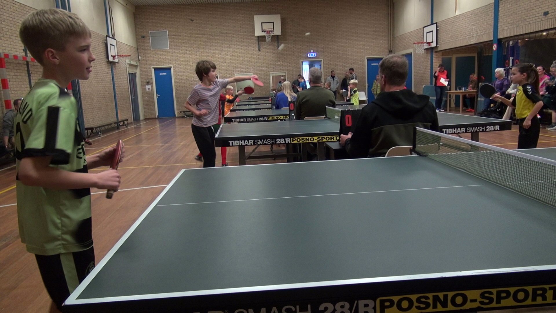 Groot tafeltennisfeest in ‘t Zand (video)
