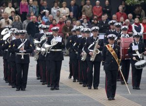 Jaarlijkse Taptoe samen met Koninklijke Muziekkapel Belgische Marine