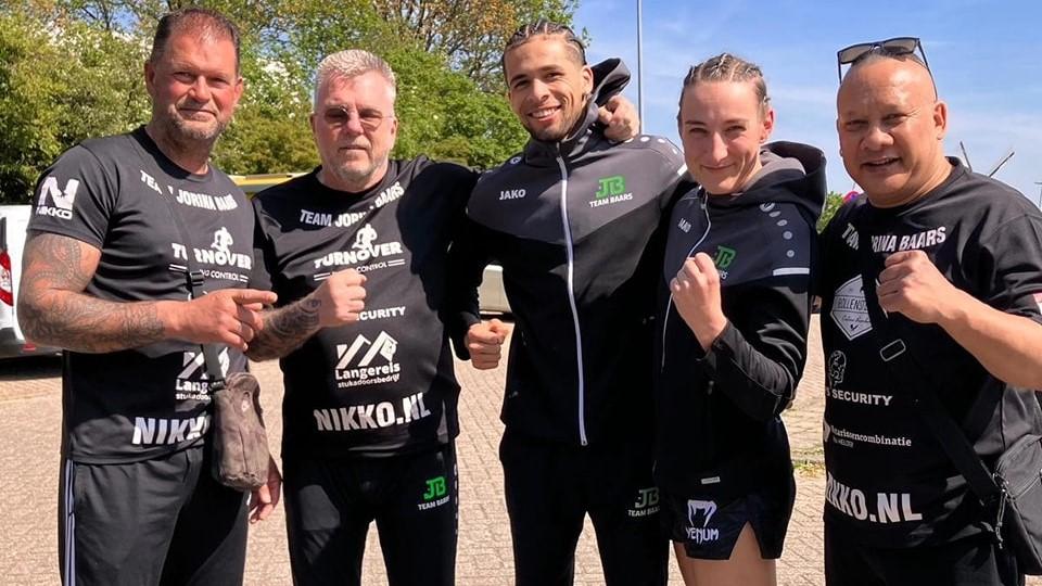 Kickboksers Team Baars komen goed voor de dag in Alkmaar