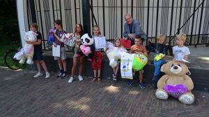 Tekenen op de kermis
