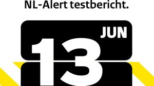 NL-Alert stuurt maandag 13 juni testbericht