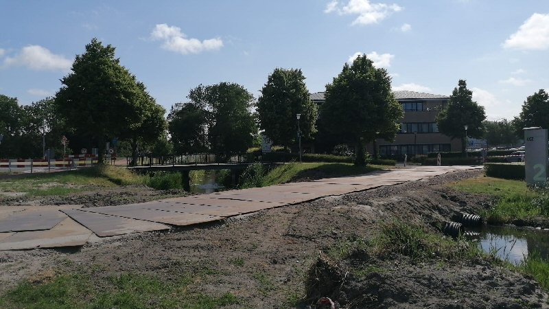 Brug te licht voor heimachine