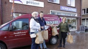 Snertpakketten voor vrijwilligers Present