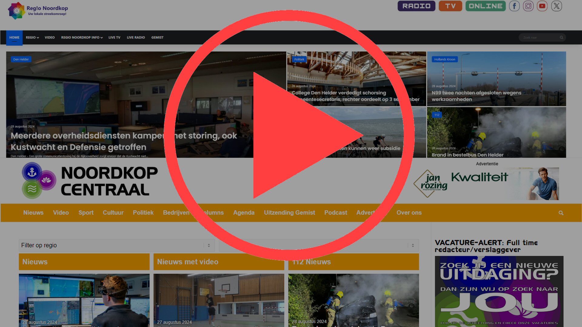 Websites omroepen Noordkop nog toegankelijker