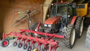 Tractordief komt niet ver