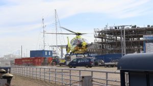 Traumateam bij Medemblikkerloods Den Helder