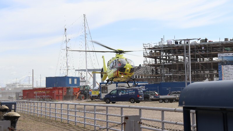 Traumateam bij Medemblikkerloods Den Helder
