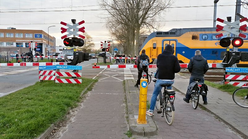 Opstoppingen door ‘spooktrein’