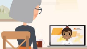 Videoconsult oefenen met patiëntenservice