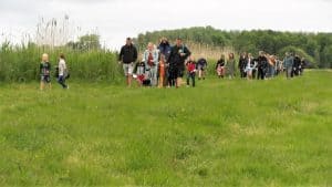 Kolhorn aan de wandel voor de vierdaagse (video)