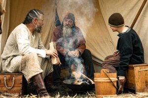 Vikingkamp en oude ambachten in Den Oever