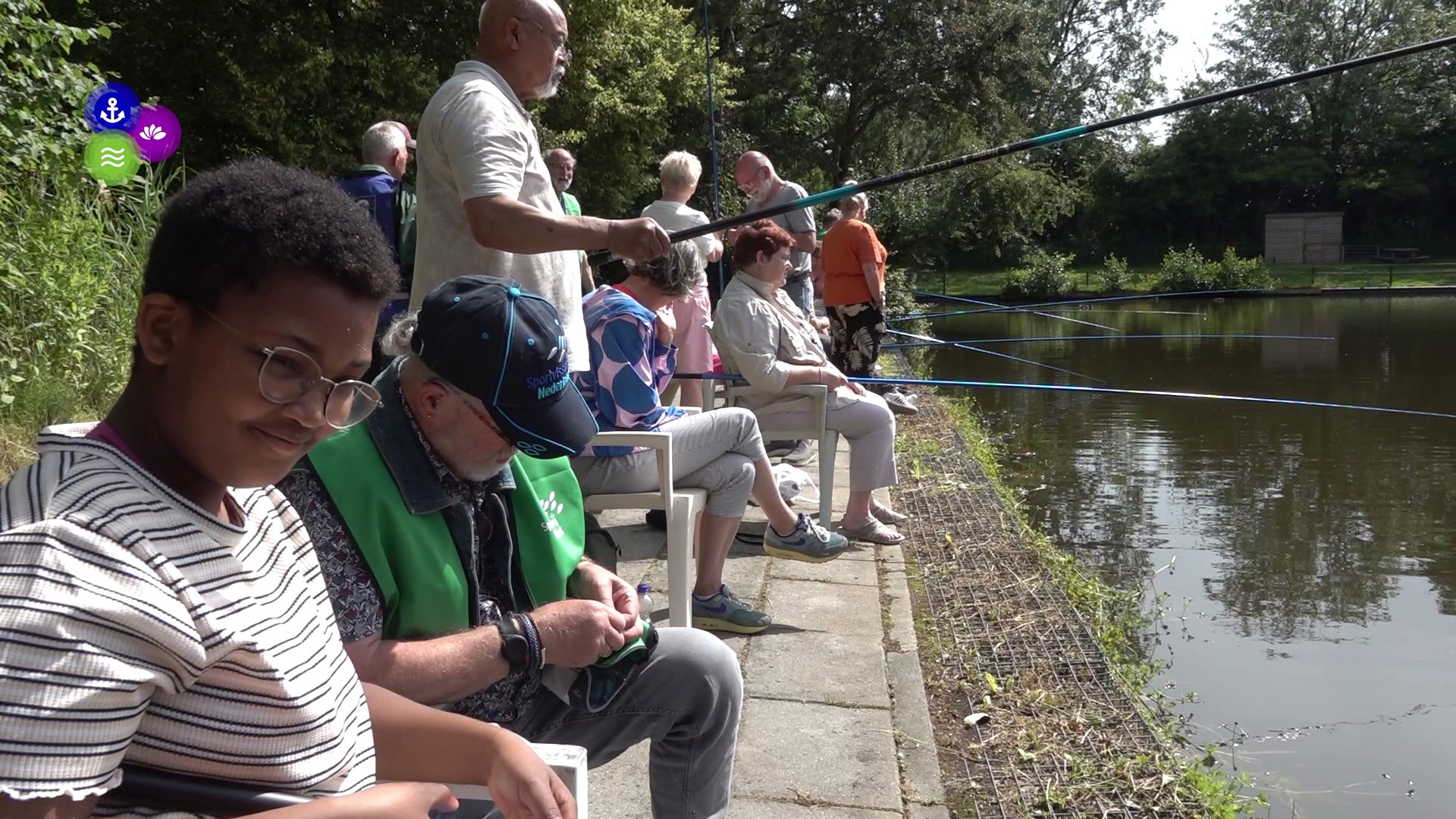 Viswedstrijd garant voor plezier (video)
