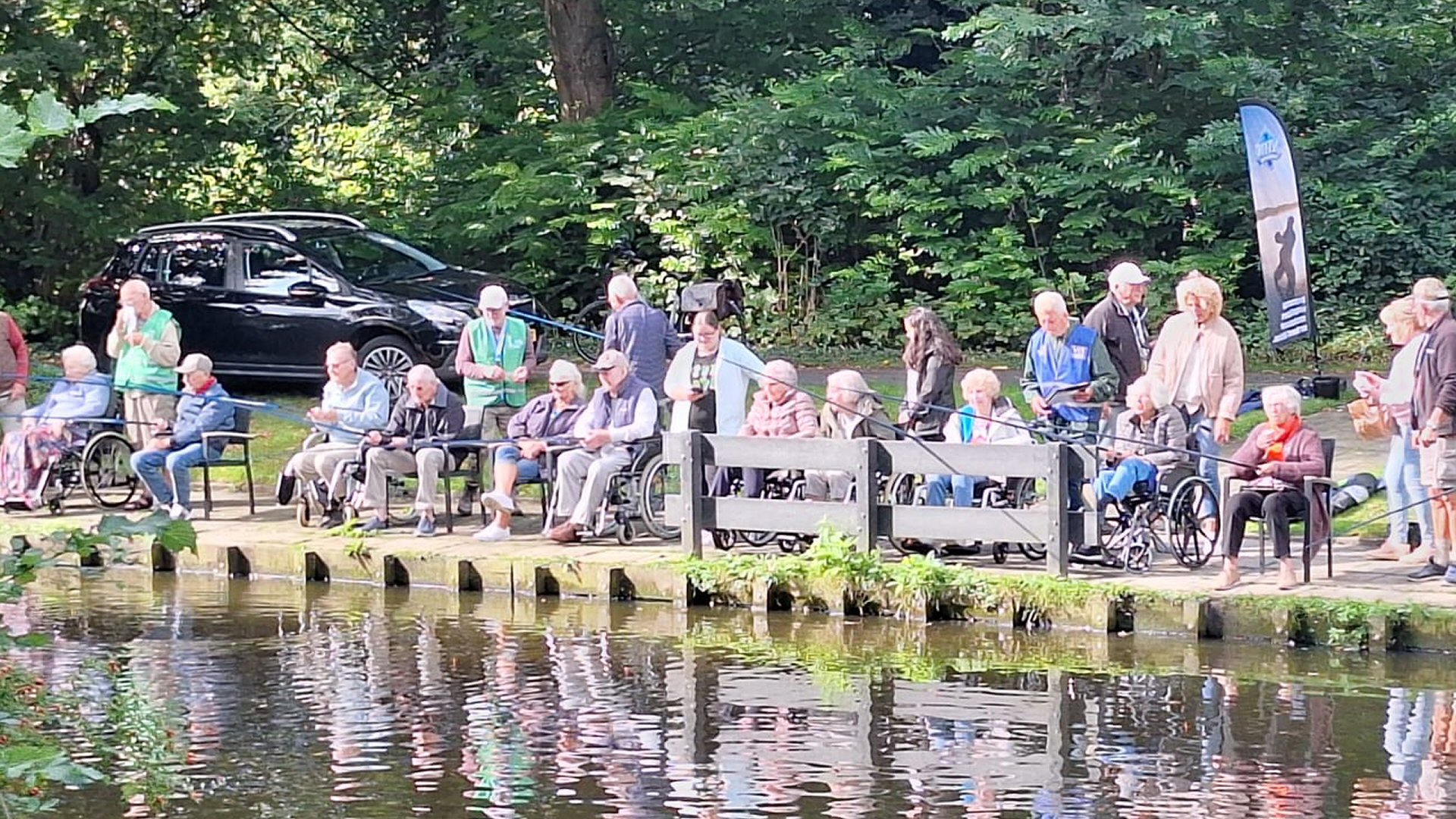 Grote vangst voor bewoners de Bron