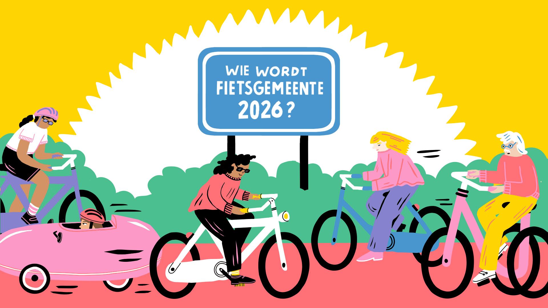 Fietsersbond start enquête voor verkiezing Fietsgemeente 2026