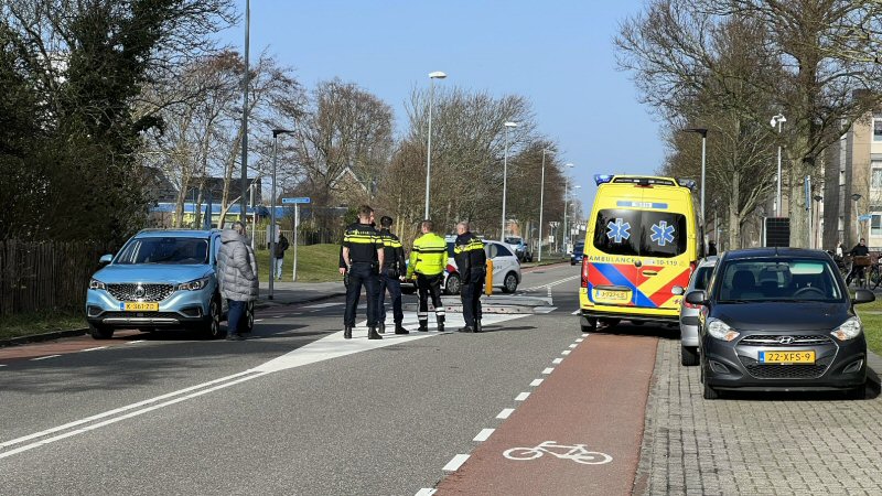 Voetganger aangereden op zebrapad Den Helder