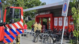 Vomar Waldervaart ontruimd na alarm